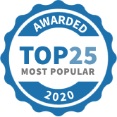 Awards received for 2020